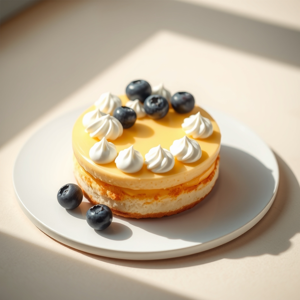 Svetla torta sa borovnicama